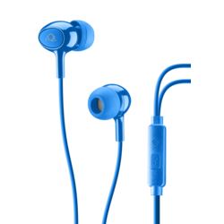 ACOUSTIC BLUE IN-EAR EARPHONES WITH MIC