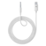 3.5MM AUX JACK CABLE TO MFI  MFI WHITE