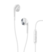 CLUB WHITE CONICAL EARPHONE WITH MIC
