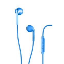 LIVE BLUE EGG-CAPSULE EARPHONE WITH MIC